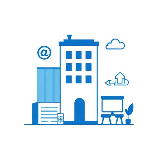 Ufficio con connessione business