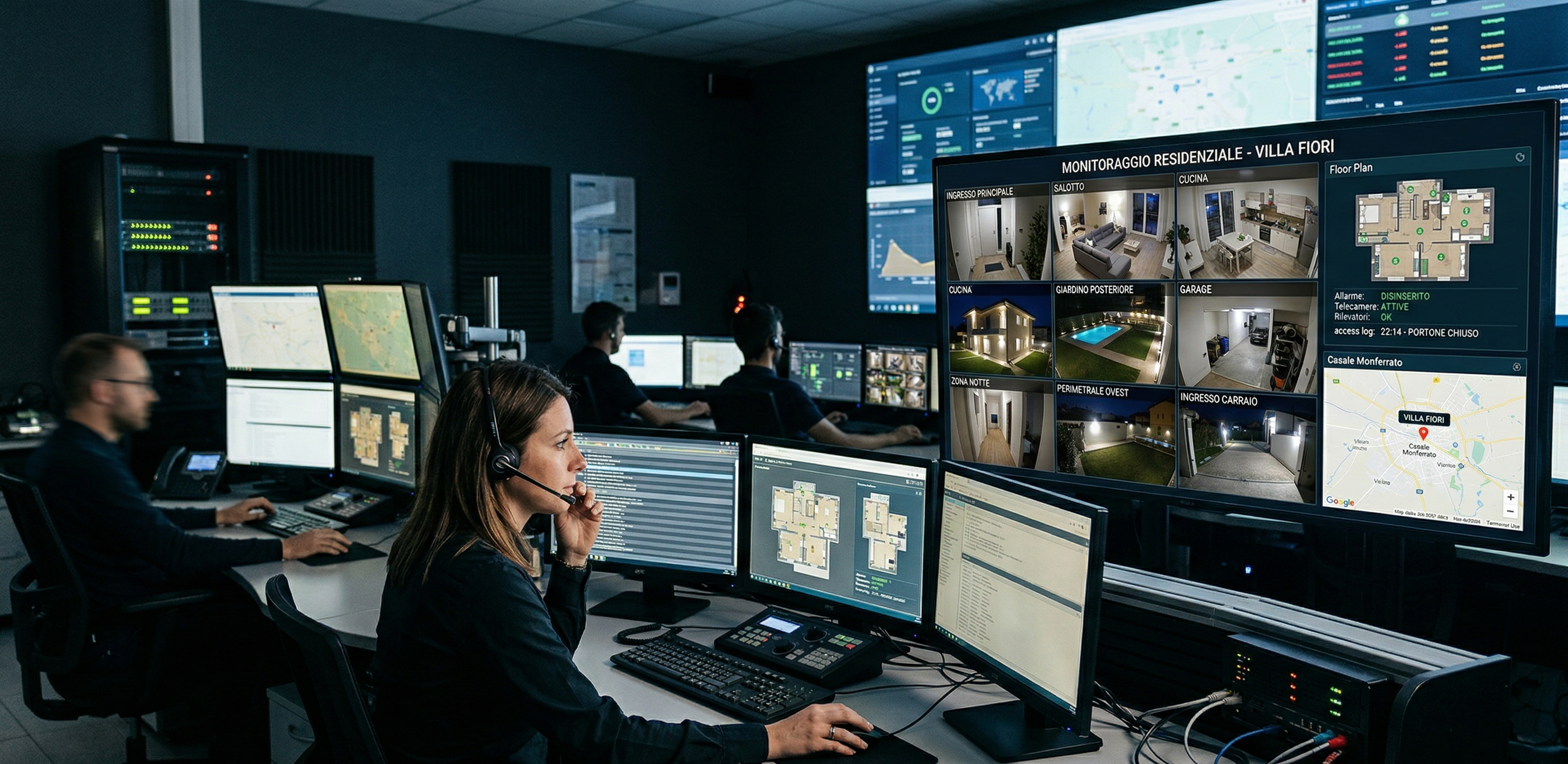 Centrale operativa Protecta 24/7